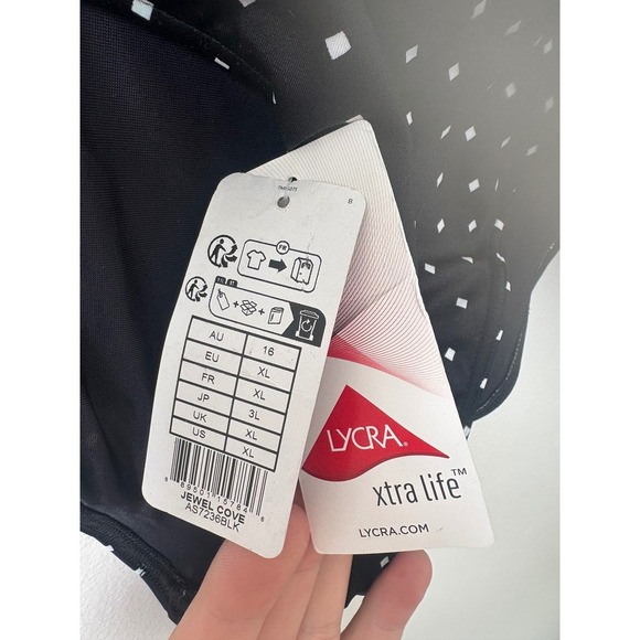 Freya Jewel Cove High Waist Bikini Brief – Black – Size XL – NWT - Picture 4 of 4